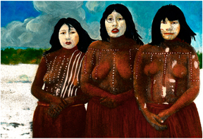 3 selknam maidens